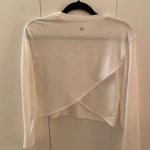 Crossback crop top - worn once